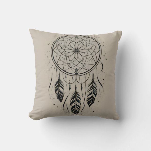 Dreamcatcher Dreams: Sweet Dreams All Night Long Cushion (Front)