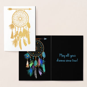 Dreamcatcher   Graduation Best Wishes Foil Card
