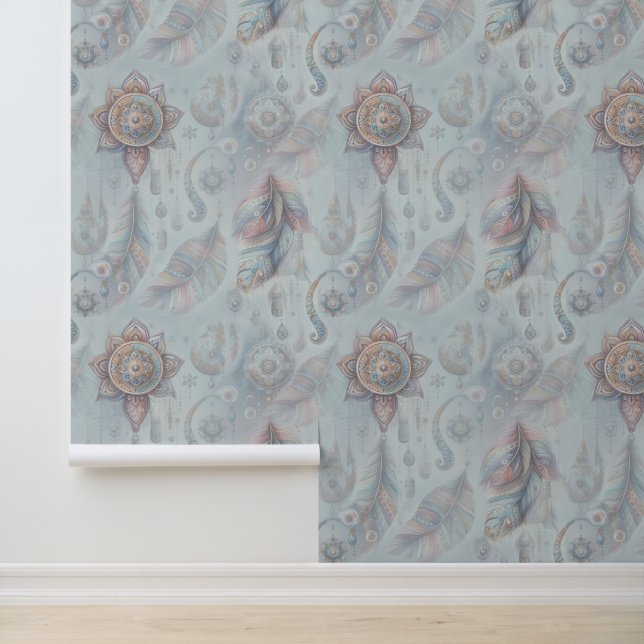 Dreamcatcher in a Bohemian theme Wallpaper (Application)