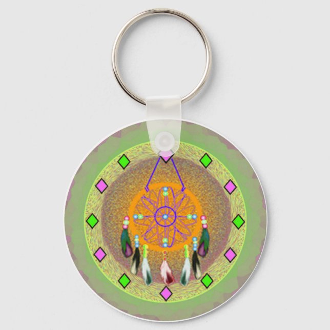 Dreamcatcher Keychain (Front)