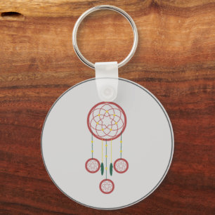 Dreamcatcher Keychain: Catch Your Dreams" Key Ring