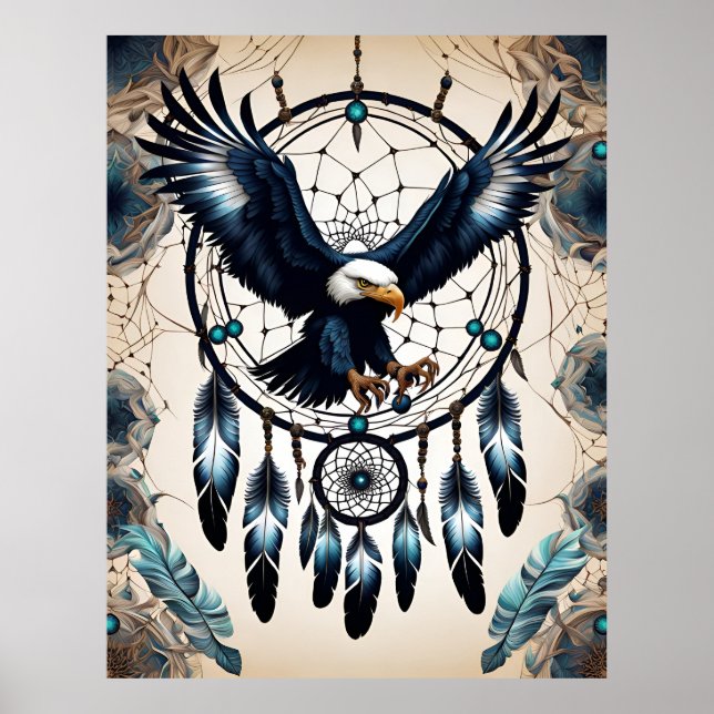 Dreamcatcher Native American Poster (Front)