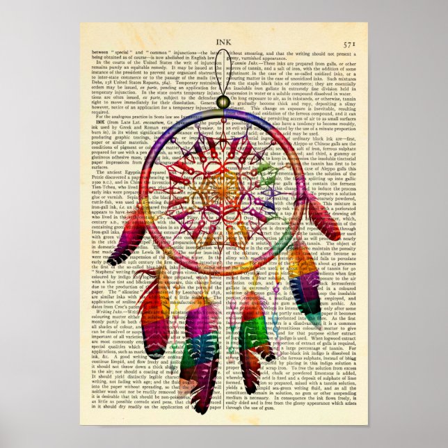 Dreamcatcher Native American Spiritual Poster (Front)