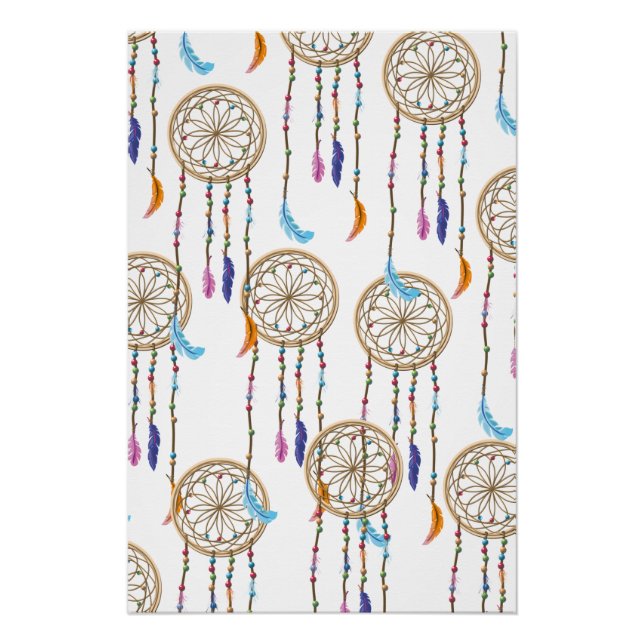 Dreamcatcher Pattern Poster (Front)