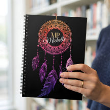Dreamcatcher Personalised Boho Mandala Name Gift