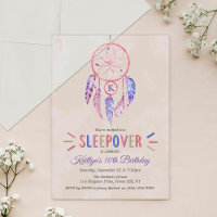 Dreamcatcher Sleepover Birthday Party