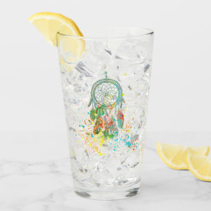 Dreamcatcher splatter glass