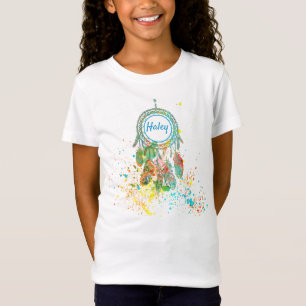 Dreamcatcher splatter personalised  T-Shirt