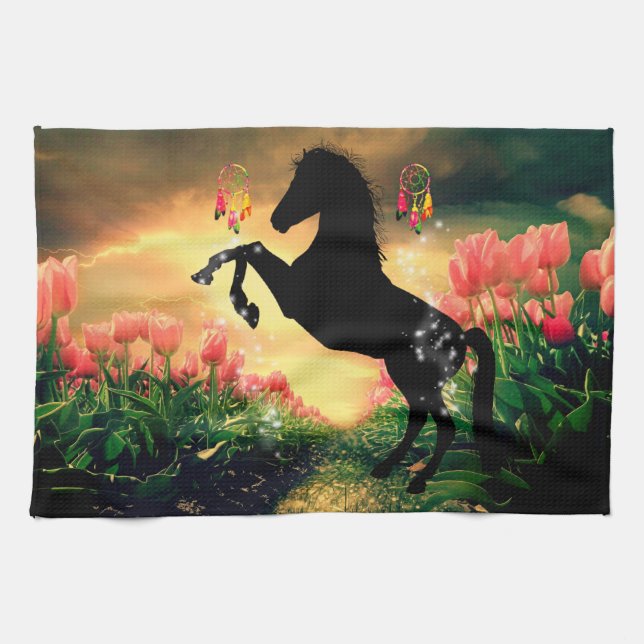 Dreamcatcher Tea Towel (Horizontal)