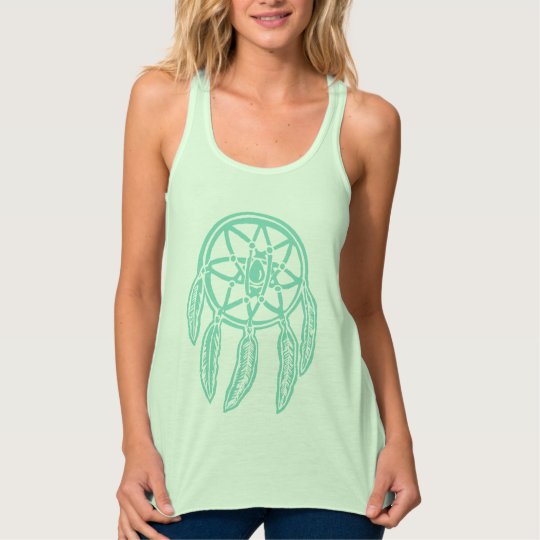 Dreamcatcher Women's Flowy Racerback Tank Top
