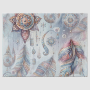 Dreamcatchers in a Bohemian theme Tissue Paper