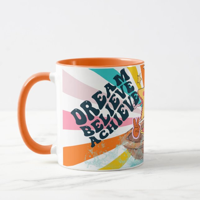 dreame believe achieve mug (Left)