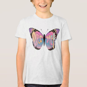 Dreamer Butterfly Vibes  Tri-Blend Shirt
