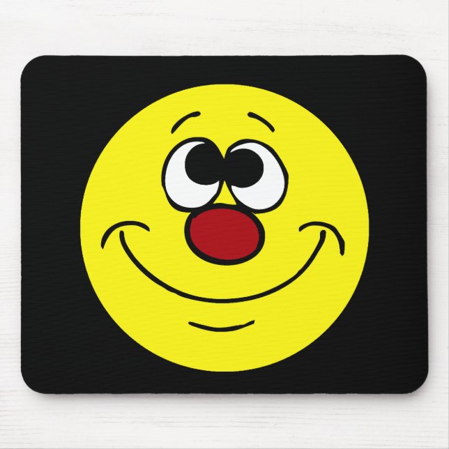 Dreamer Face Grumpey Mouse Mat (Front)