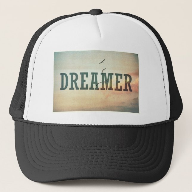 'Dreamer/Krew' Custom Collection Trucker Hat (Front)