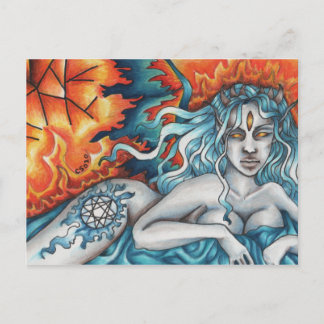 Dreamer of the Eternal Fire Postcard