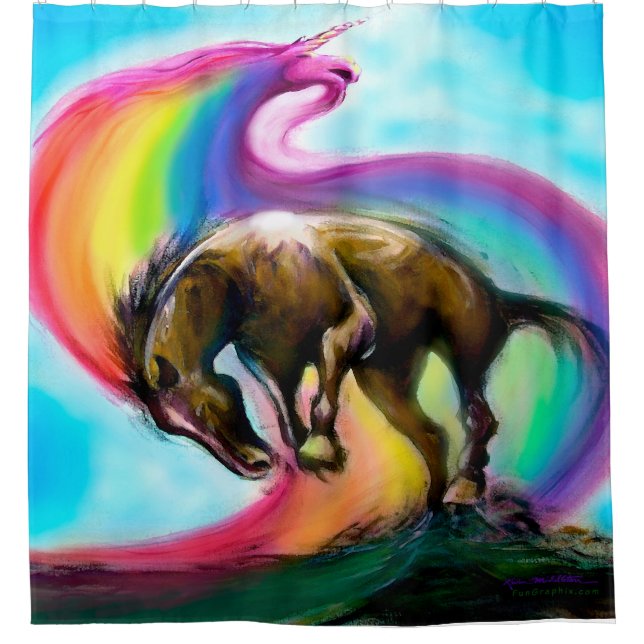 Dreamer Shower Curtain (Front)