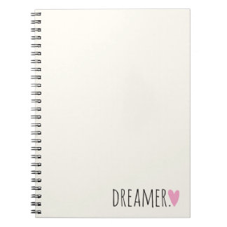 Dreamer with Heart Notebook