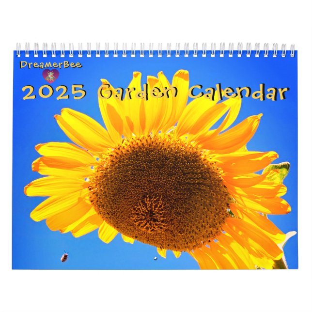 DreamerBee 2025 Garden Calendar (Cover)