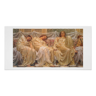 Dreamers - Albert Joseph Moore Poster