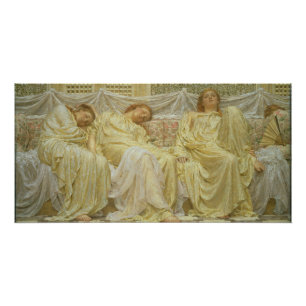 Dreamers - Albert Joseph Moore Poster