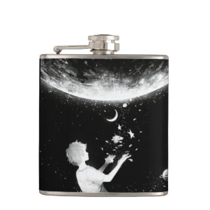 DREAMER'S JOURNEY FLASK CELESTIAL NIGHT SKY