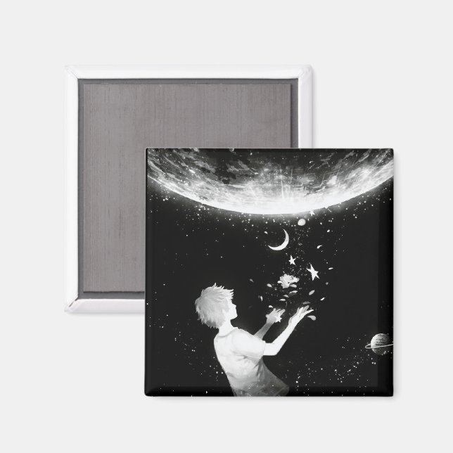DREAMER'S JOURNEY MAGNET CELESTIAL &INSPIRATIONAL  (Front/Back)