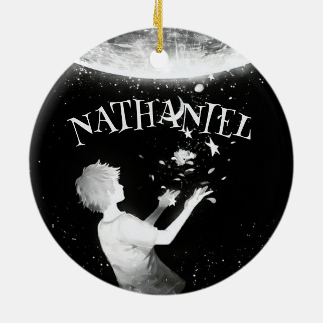 DREAMER'S JOURNEY PERSONALIZED CERAMIC ORNAMENT (Back)