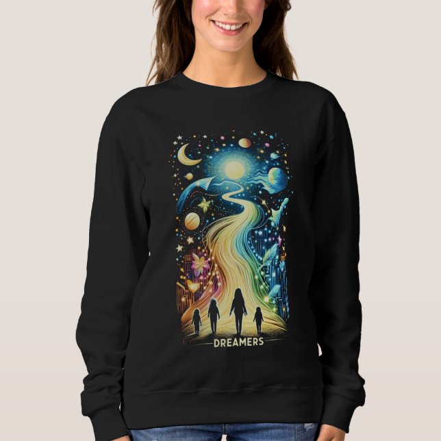 Dreamers Light Paths Sweatshirt (Front)
