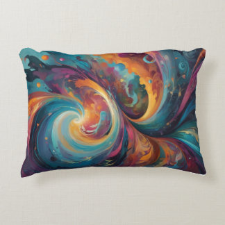 Dreamflow Abstract Decorative Cushion