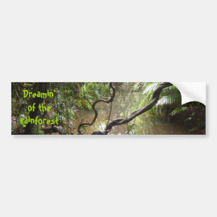 Dreamin' of the Rainforest Bumper Sticker