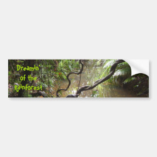 Dreamin' of the Rainforest Bumper Sticker