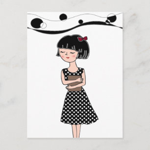 Dreaming About Books Post Card