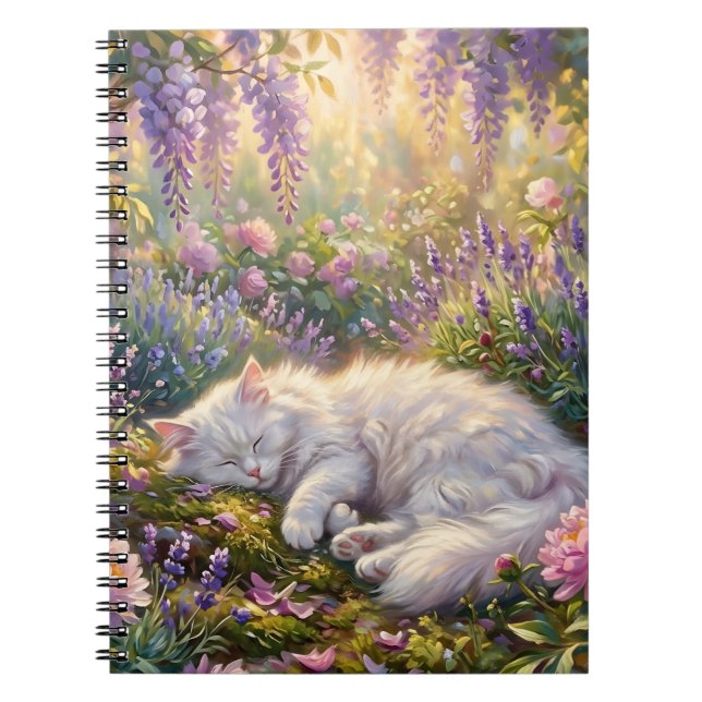 Dreaming Beneath the Wisteria Notebook (Front)