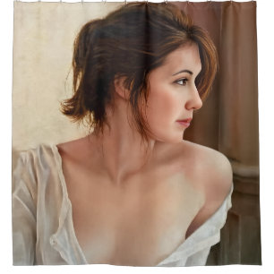 Dreaming by the Window Shower Curtain