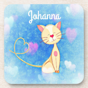 Dreaming Cat Coaster