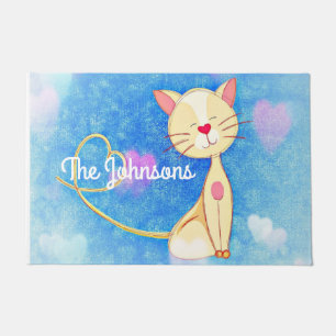 Dreaming Cat Doormat