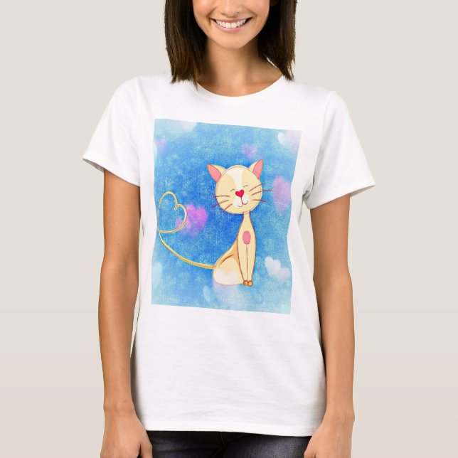 Dreaming Cat T-Shirt (Front)
