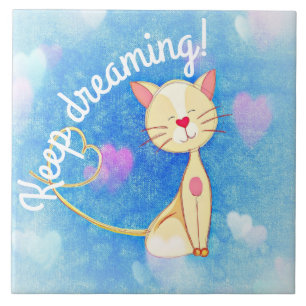 Dreaming Cat Tile