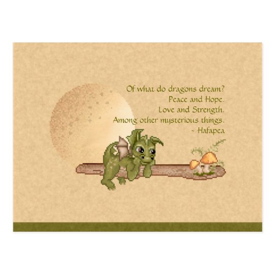 Dreaming Dragon Postcard