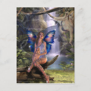 Dreaming Fairy (Postcard) Postcard
