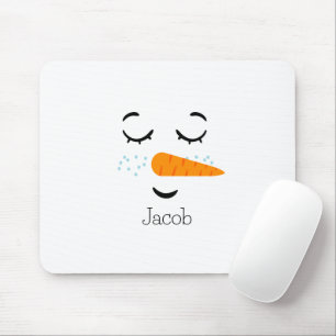 Dreaming Frosty the Snowman Mouse Mat