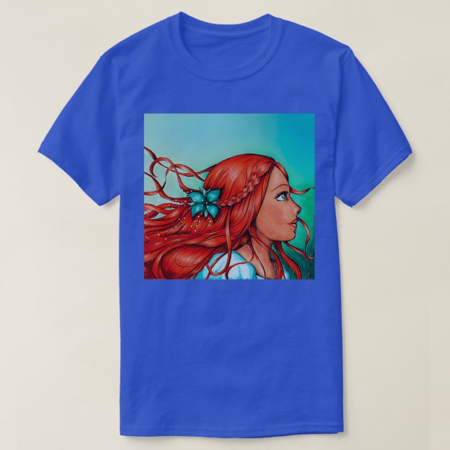 Dreaming girl T-Shirt (Design Front)