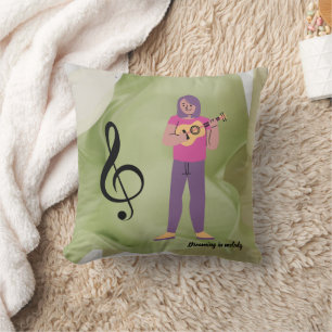Dreaming in Melody Cushion