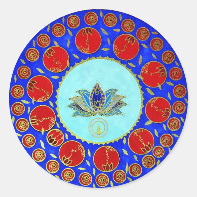 Dreaming Lotus Stickers (Front)