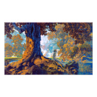 Dreaming | Maxfield Parrish |