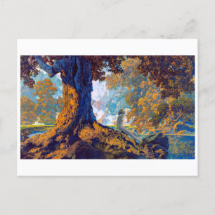 Dreaming Maxfield Parrish Postcard