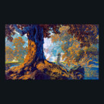 Dreaming | Maxfield Parrish | Poster<br><div class="desc">Dreaming is a 1928 painting by Maxfield Parrish.</div>