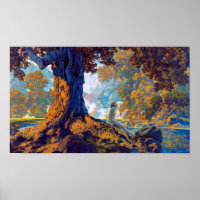 Dreaming | Maxfield Parrish |