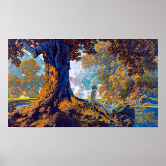 Dreaming | Maxfield Parrish | Poster